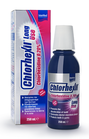 Intermed Chlorhexil 0.20% Στοματικό Διάλυμα 250ml - Long Use