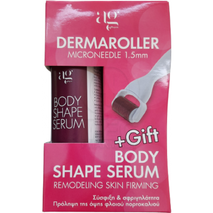 AG Pharm Ag Pharm Dermaroller Micronedle 1.5mm + Δώρο Body Shape Serum 200ml