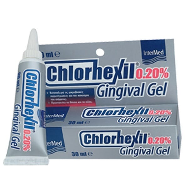 Intermed Chlorhexil Gingival Gel 30ml Γέλη Για Την Στοματική Κοιλότητα 0,20%