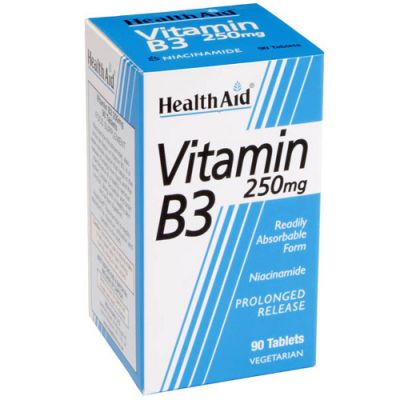 Health Aid Vitamin B3 250mg 90 ταμπλέτες