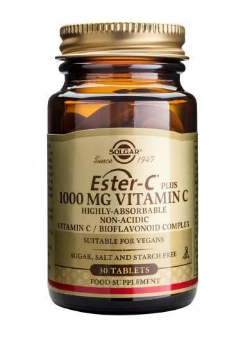 Solgar Ester-C® 1000mg Vitamin C 30 Ταμπλέτες