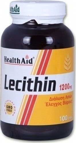 Health Aid Lecithin 1200mg 100 κάψουλες