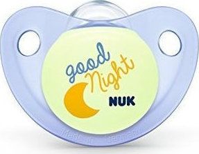 Nuk Trendline Night & Day Πιπίλα Σιλικόνης Από 0 έως 6 Μηνών Φεγγαρι (10.730.118)