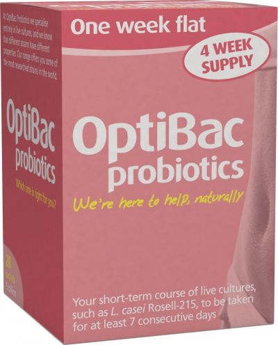 Optibac Probiotics One Week Flat 28 sachets