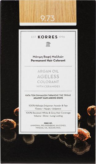 Korres Argan oil Ageless Colorant Νο 9.73 Χρυσό Κάστανο 1τμχ
