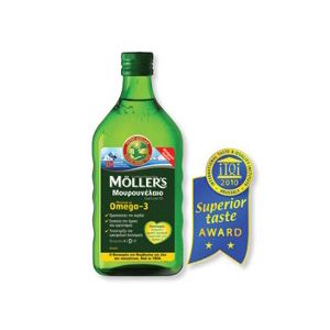 Moller's Μουρουνέλαιο Lemon 250ml