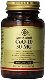 Solgar Coenzyme Q-10 30mg Veg. 60 Μαλακές Κάψουλες