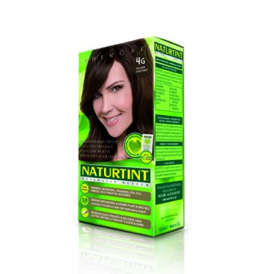 Naturtint Φυτική βαφή μαλλιών - 4G Καστανό χρυσαφί 1 Τεμ