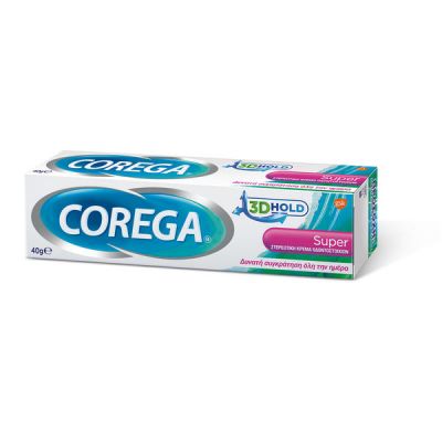Corega 3D Super Στερεωτική Κρέμα Οδοντοστοιχιών 40g