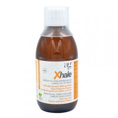 Ag Pharma Xhale Σιρόπι για τον ερεθισμένο λαιμό και το βήχα 250ml