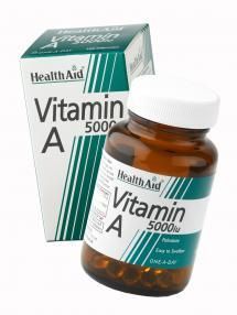 Health Aid Vitamin A 5000iu 100 capsules