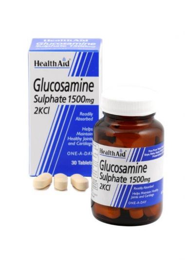 Health Aid Glucosamine Sulphate 2kcl 1500mg 30tabs
