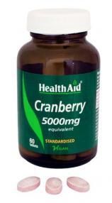 Health Aid Cranbery 5000mg 60 tablets