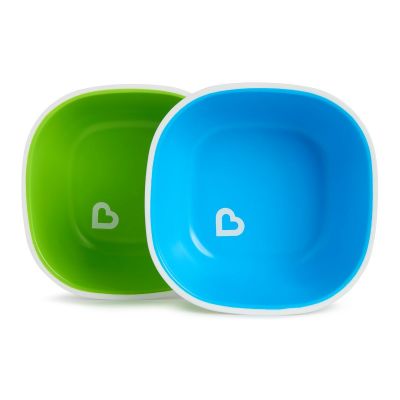 Munchkin Splash Bowl Μπλε/Πράσινο 2τμχ 6m+