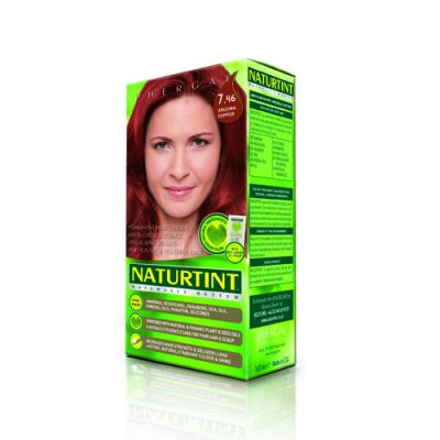 Naturtint Φυτική βαφή μαλλιών - 7.46 Έντονο χαλκοκόκκινο 1 Τεμ