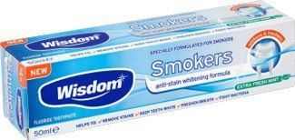 Wisdom Smokers Οδοντόκρεμα για Kαπνιστές 50ml