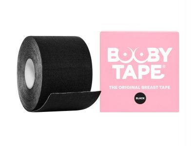 Booby Tape Αυτοκόλλητη Ταινία Ανόρθωσης Στήθους σε Μαύρο Χρώμα 5m*5cm
