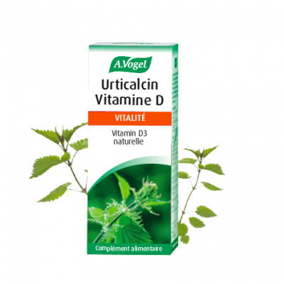 A.Vogel Urticalcin Vitamin D 180 Ταμπλέτες