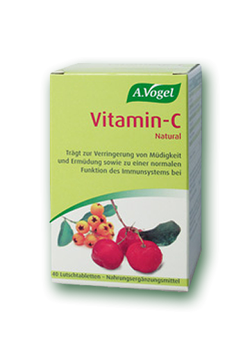 A.Vogel Vitamin-C Natural 40 Μασώμενα Δισκία