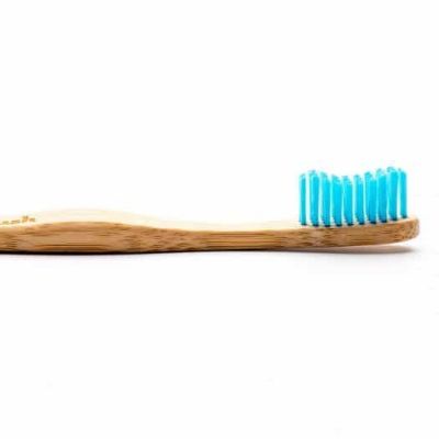 Humble Brush - Οδοντόβουρτσα με Λαβή από Βιοδιασπώμενο Bamboo - Μπλε Ενηλίκων Soft