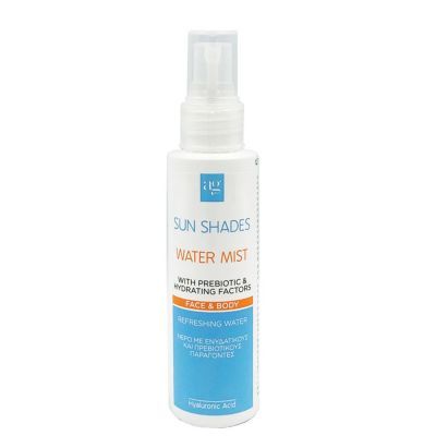 Ag Pharm Sun Shades Water Mist Face & Body - Νερό με Ενυδατικούς και Πρεβιοτικούς Παράγοντες για Πρόσωπο & Σώμα 100ml