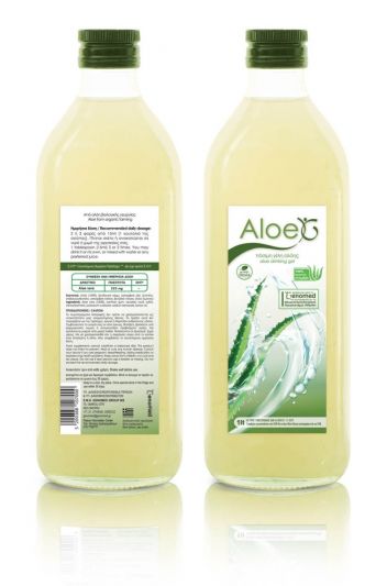 Genomed Aloe G Πόσιμη Κρητική Αλόη Φυσική Γεύση 1Lt