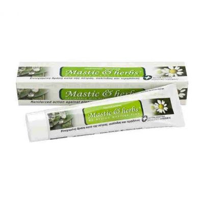 Anemos Οδοντόκρεμα Mastic & Herbs Με Έξτρα Μαστίχα & Βιολογικό Χαμομήλι 75ml