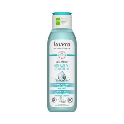 Lavera  Basis Sensitiv Σαμπουάν και Αφρόλουτρο (Για Τα Μαλλιά Και Το Σώμα) 200ml