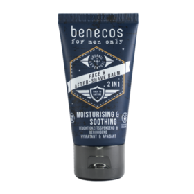 Benecos Men 2σε1 After Shave - Ενυδατική Προσώπου 50ml
