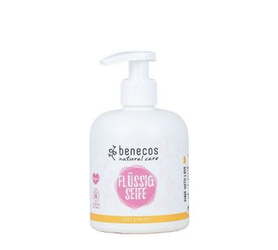 Benecos Φυσικό Υγρό Σαπούνι Soft & Fruity με άρωμα πορτοκάλι 300ml