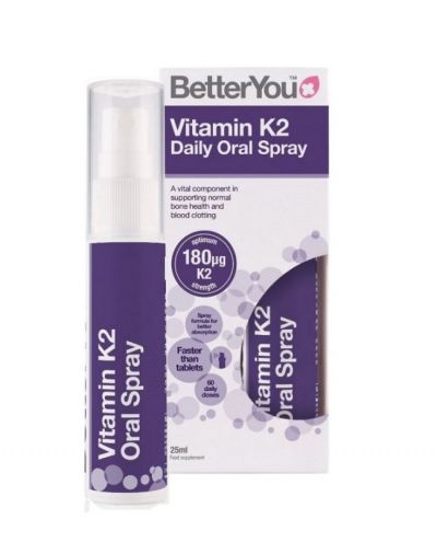 BetterYou Vitamin K2 Daily Oral Spray 180mg 25ml