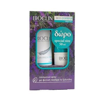 Bioclin Deo Control Spray Talc 150ml & ΔΩΡΟ Special Size 50ml