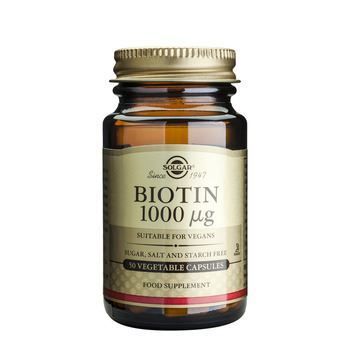 Solgar Biotin 1000μg 50 Φυτικές Κάψουλες