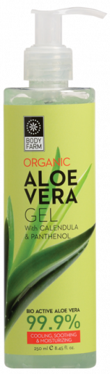Bodyfarm Aloe Vera Gel 99.9% 250ml