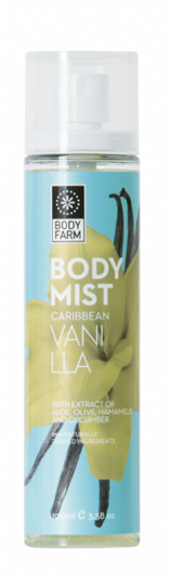 Bodyfarm Caribbean Vanilla Body Mist 100ml