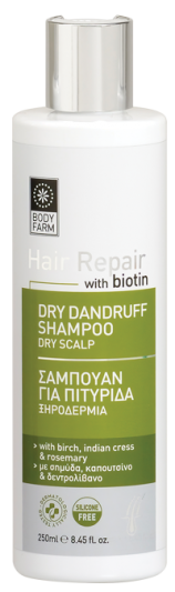 Bodyfarm Dry Dandruff Shampoo Dry Scalp Σαμπουάν για Πιτυρίδα - Ξηροδερμία, 250ml