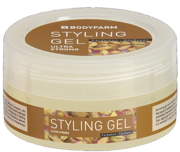 Bodyfarm Styling Gel Cardamon - Τζελ Μαλλιών Κάρδαμο 200ml