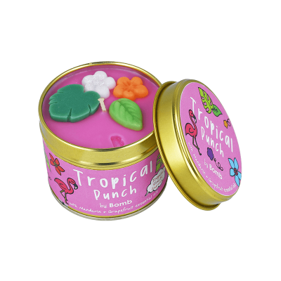 Bomb Cosmetics Tropical Punch Mandarin and Grapefruit Candle 1τμχ, 243g