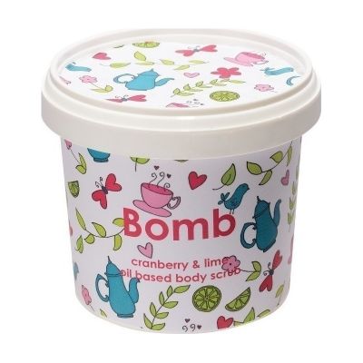 Bomb Cosmetics Cranberry & Lime Shower Scrub 365ml