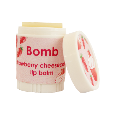 Bomb Cosmetics Lip Balm - Strawberry Cheesecake 4.5g