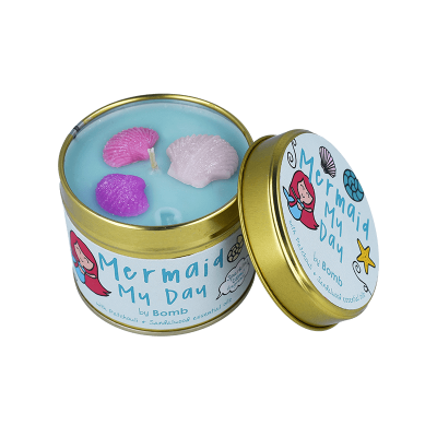 Bomb Cosmetics Mermaid My Day Tinned Candle 1τμχ, 243g
