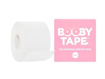 Booby Tape Αυτοκόλλητη Ταινία Ανόρθωσης Στήθους σε Άσπρο Χρώμα 5m*5cm