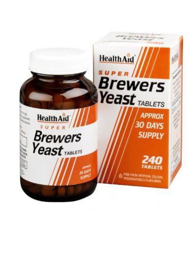 Health Aid Brewers Yeast Μαγιά Μπύρας 300mg 240 tabs