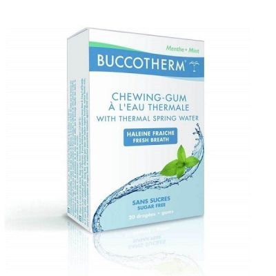 Buccotherm Vegan/Organic Chewing Gum Τσίχλα για Αντικατάσταση Βουρτσίσματος 2τμχ
