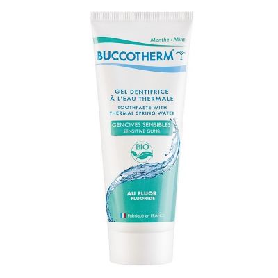 Buccotherm Οδοντόκρεμα Sensitive Gums with Thermal Spring Water με Φθόριο 75ml