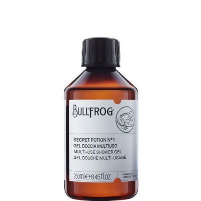 Bullfrog All in One Shower Shampoo Secret Potion No1 (Αφρόλουρτο & Σαμπουάν ,για Μαλλιά και Γένεια) 250ml