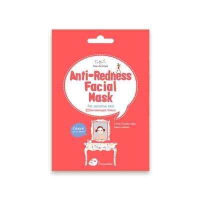 Cettua Clean & Simple Anti-Redness Facial Mask 1τμχ