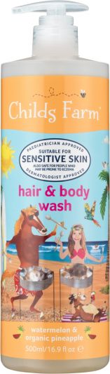 Childs Farm Hair & Body Wash Watermelon & Organic Pineapple 500ml