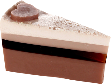 Bomb Cosmetics Σαπούνι Γλυκερίνης "Chocolate Heaven Soap Cake" 150gr