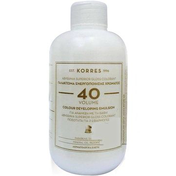 Korres Abyssinia Superior Gloss Colorant Γαλάκτωμα Ενεργοποιήσης Χρώματος 40 150ml